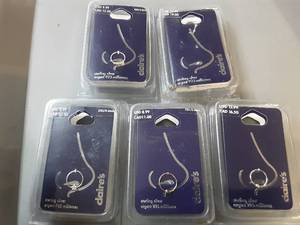 Five Packs of New Nose Rings