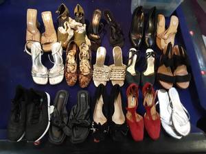 Assorted Womens Heels and Sandals