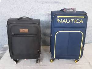 Two Like New Easy Roll Suitcase, Carry on