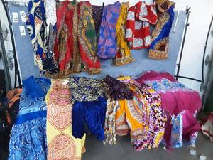 Large lot of African Clothes