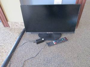 Sceptre hdmi 75Hz refresh rate monitor, power supply and remote