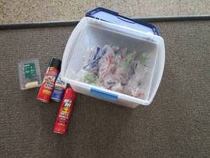Sterlite show offs case, protective Eyewear and household insecticides