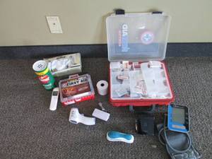 1st Aid Kits, infrared Thermometers and other medical supplies