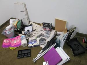 Huge lot of office organization and presentation supplies