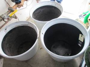 (4) Huge outdoor ornamental flowershrub planters
