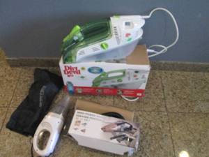 Handheld Dirt Devil Spot carpet cleaner and portable 12v high power vacuum cleaner