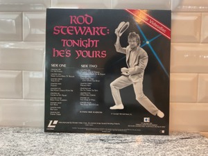 lot 11 image: Rod Stewart Tonight Hes Yours Laserdisc LD - Music.