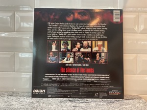 lot 27 image: The Silence of the Lambs- Jodie Foster Anthony Hopkins Scott Glenn-Laser VideoDisc