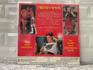 lot 32 image: The Best of the WWF Vol. I- Laser VideoDisc