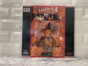 lot 43 image: A Nightmare on Elm Street 4- The Dream Master- Laser VideoDisc