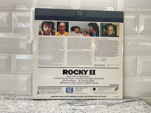 lot 55 image: Rocky II- Laser VideoDisc