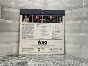 lot 109 image: The Who- Laser Disc