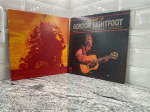 lot 115 image: Carlos Santana & Buddy Miles Live  Gordon Lightfoot- Vinyl LP Record Album