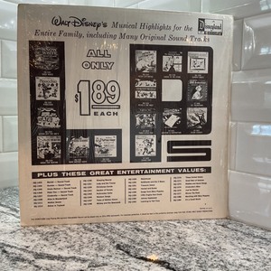 lot 175 image: Walt Disney- Peter Cottontail- Vinyl LP Record Album