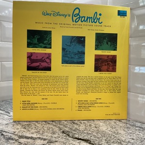 lot 176 image: Walt Disney- Bambi- Vinyl LP Record Album
