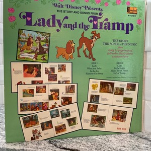 lot 177 image: Lady & the Tramp- Vinyl LP Record Album