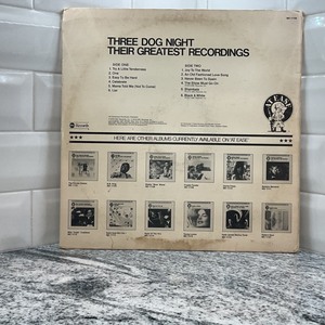lot 195 image: Three Dog Night- Vinyl LP Record Album
