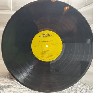 lot 240 image: Star Wars and a Stereo Space Odyssey- Vinyl LP Record Album