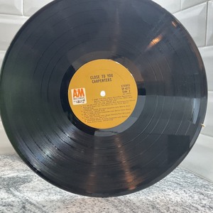 lot 292 image: CARPENTERS- Vinyl LP Record Album