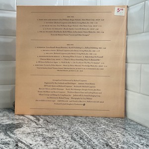 lot 289 image: CARPENTERS- Vinyl LP Record Album