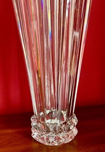 lot 30 image: Rosenthal Classic Deep Cut Crystal Vase