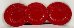 lot 119 image: Radiant Red Serving Dishes