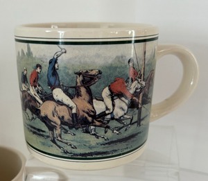 lot 139 image: Four Vintage Ralph Lauren Polo Mugs