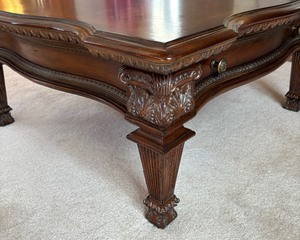 lot 32 image: Charming Wooden Coffee Table by Seven Seas