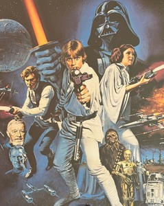lot 230 image: Star Wars Print