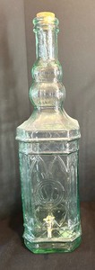 lot 237 image: Large Bottle Beverage Dispenser and Wine Bottle Holder