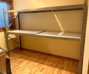 lot 241 image: Heavy Duty Shelving Unit with Shelf Boards