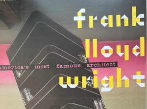 lot 428 image: Frank Lloyd Wright Framed Print
