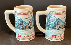 lot 237A image: Four Miller High Life Steins