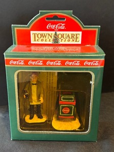 lot 319A image: Coca Cola Town Square Collection Gazebo and Accessories