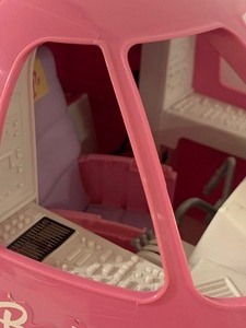lot 383 image: 2008 Barbie Glamour Jet Plane Airplane and Accessories