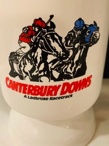lot 387 image: Collection of Canterbury Downs Glass Cups