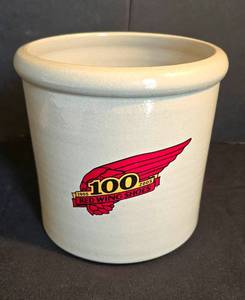 lot 365 image: Commemorative Red Wing Shoes Crock