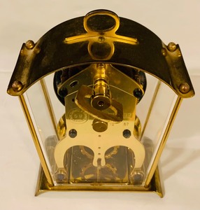 lot 396 image: Schatz Brass 8-Day Vintage Clock