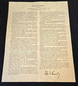 lot 334 image: John Fitzgerald Kennedy Commemorative Plate