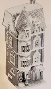 lot 311 image: Unique Department 56 Villages Including Haberdashery, Cafe Caprise French Restaurant, Springs St Coffee House and More