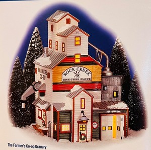lot 315 image: Department 56 Houses including The Farmers Co-Op Granary, Carpenter Gothic Bed & Breakfast and More