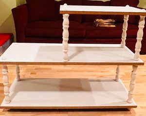 lot 462 image: Vintage Two Level Table