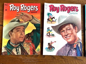 lot 523 image: Three Vintage Roy Rogers Comic Books