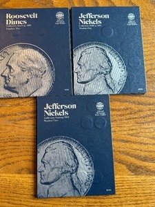 lot 34B image: Partial Collection of Roosevelt Dimes and Jefferson Nickels