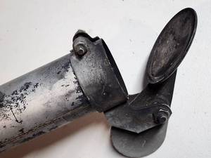 lot 494 image: Vintage Tractor Exhaust Smokestack with Flapper