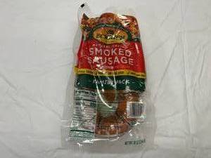 lot 20 image: G. Eckrich Smoked Sausage-2.44lb Family Pack