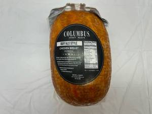 lot 68 image: Buffalo Style Boneless Chicken Breast-Columbus Craft Meats