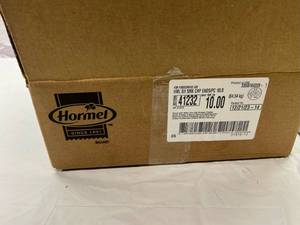 lot 86 image: 10lbs Hormel Smoked Pork Chops Packed on 12212023