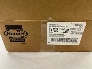 lot 89 image: 10lbs Hormel Smoked Pork Chops Packed on 12212023