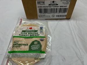 lot 91 image: 12x 6oz Applegate Organics Oven Roasted Turkey Breast